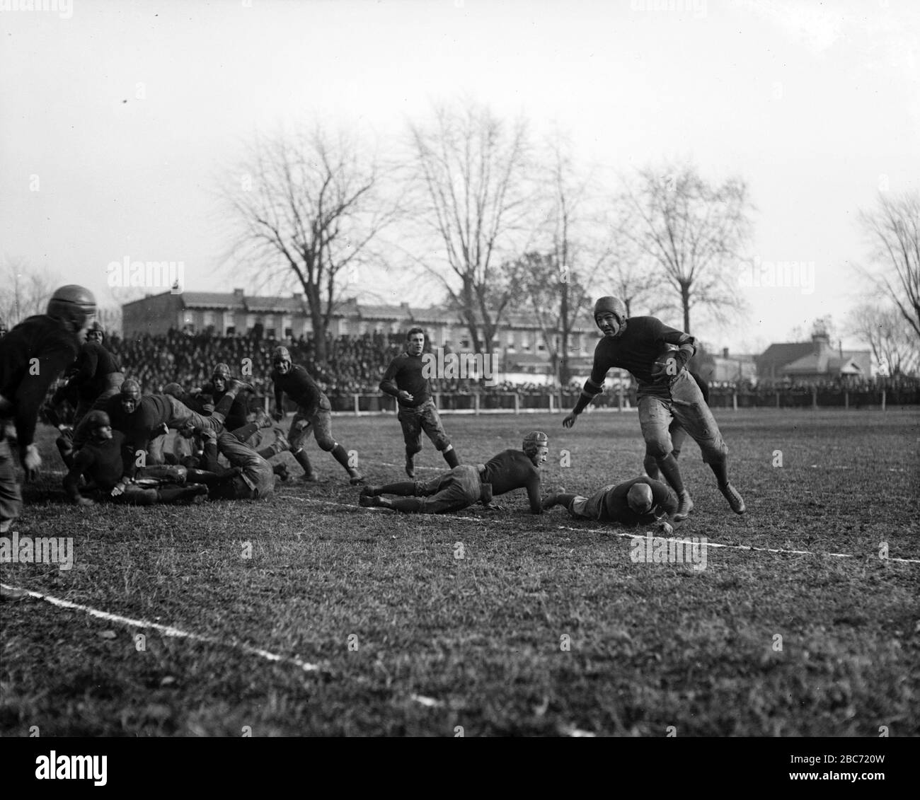 Georgetown University Football High Resolution Stock Photography