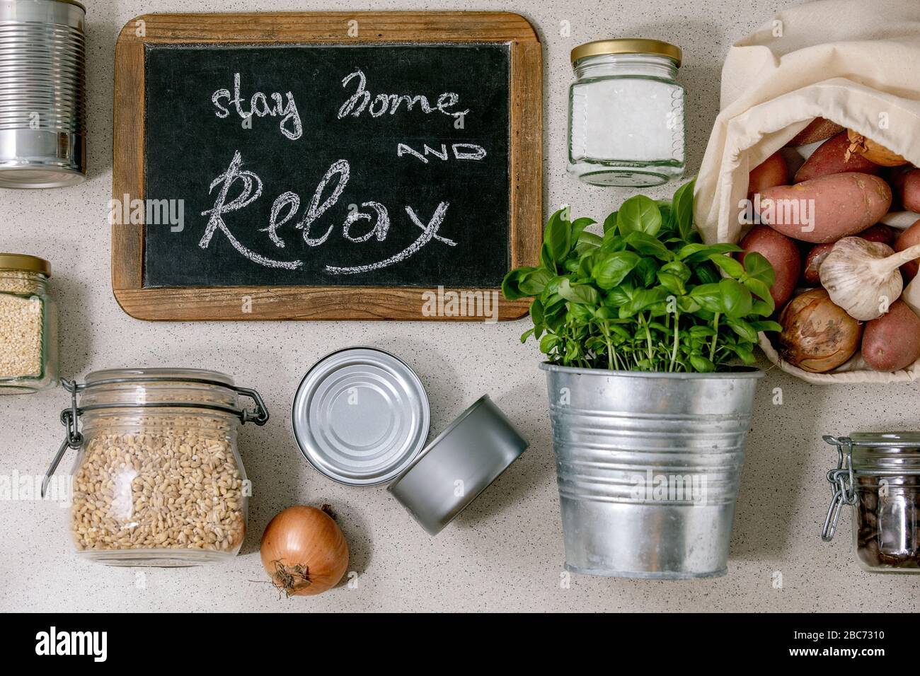Emergency food storage home hires stock photography and images Alamy