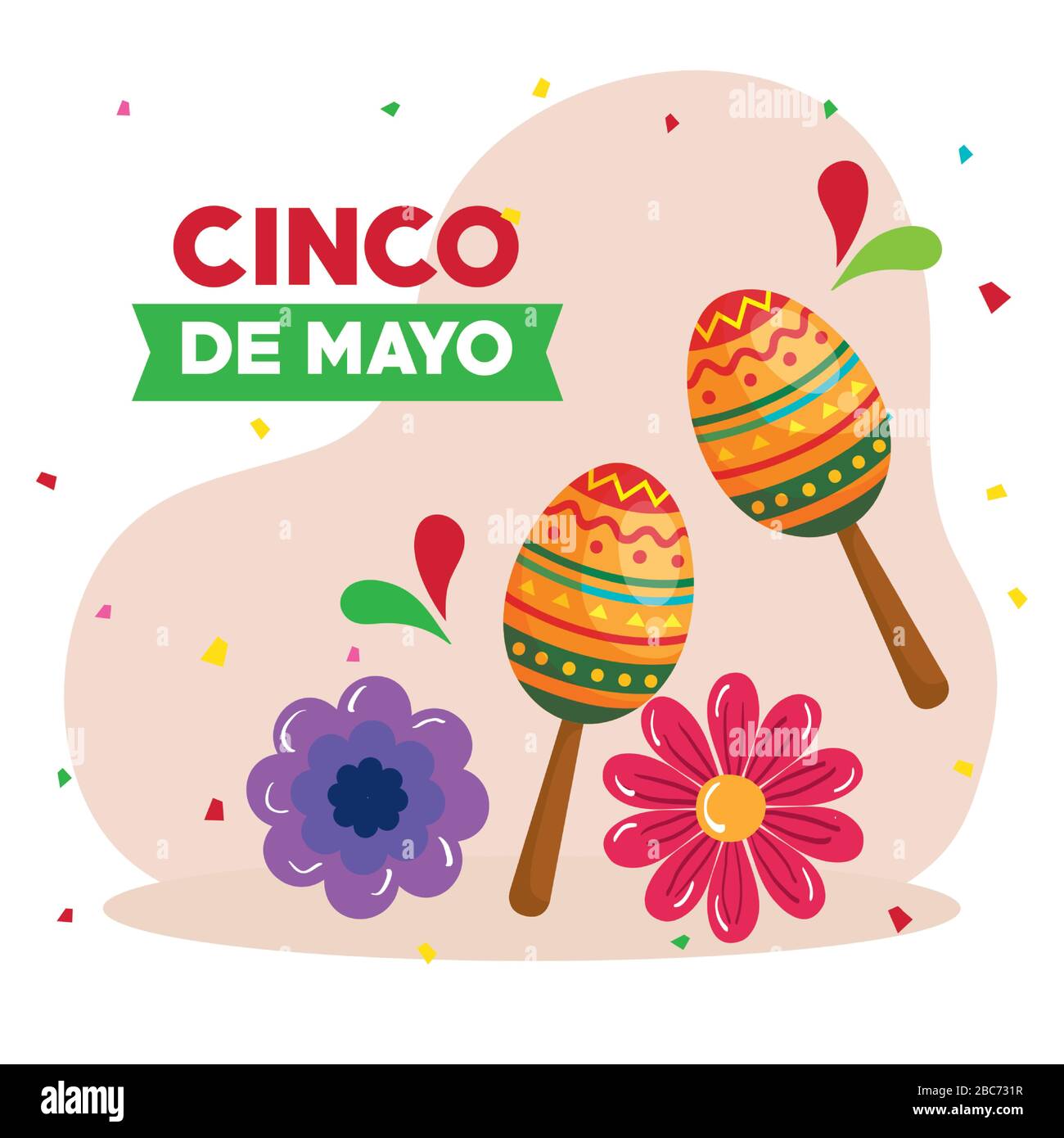 Maracas flowers Cut Out Stock Images & Pictures Alamy