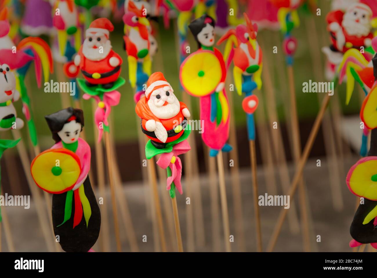 Tò he (toy figurine) is a traditional toy for children in Vietnam which