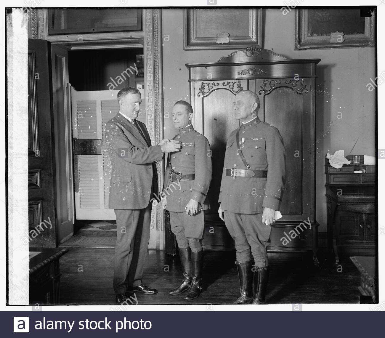 Shultz,3//12//24,1924 Hines,Colonel Perry L General John L Miles,Colonel Theo