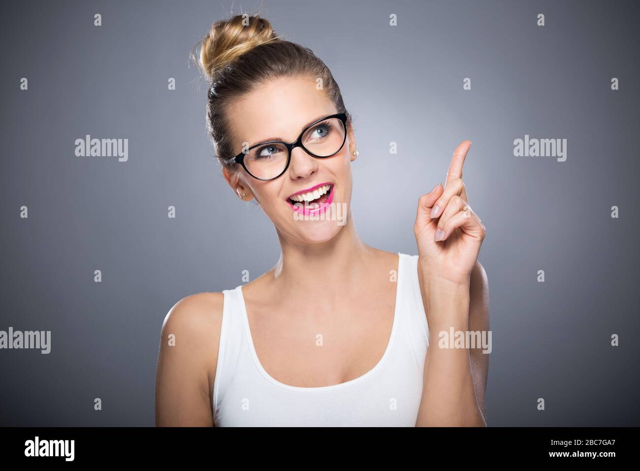 Young woman attractive fun hi-res stock photography and images - Alamy