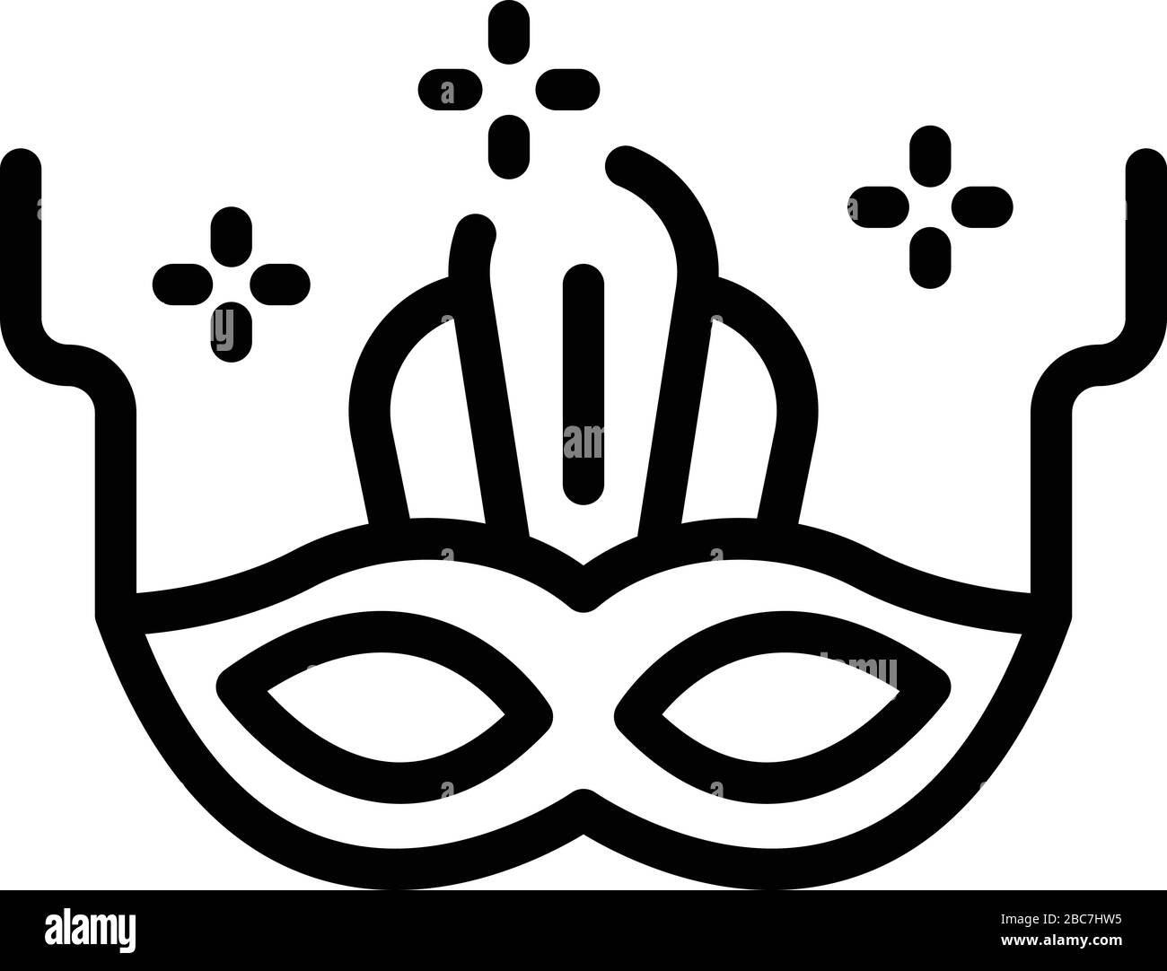 Theatre mask icon, outline style Stock Vector Image & Art - Alamy