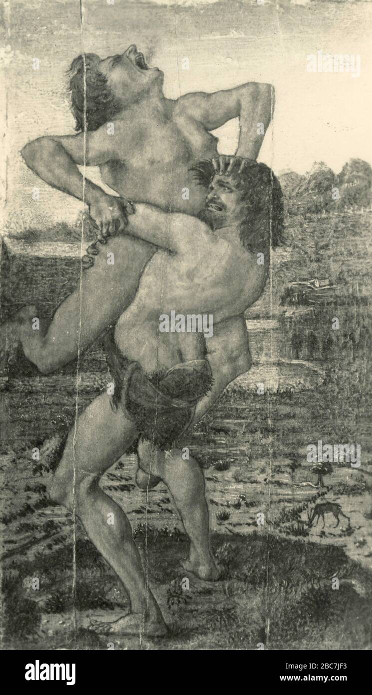 Hercules And Antaeus Painting High Resolution Stock Photography And Images Alamy