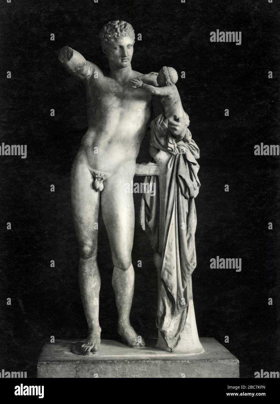 Praxiteles hermes hi-res stock photography and images - Alamy
