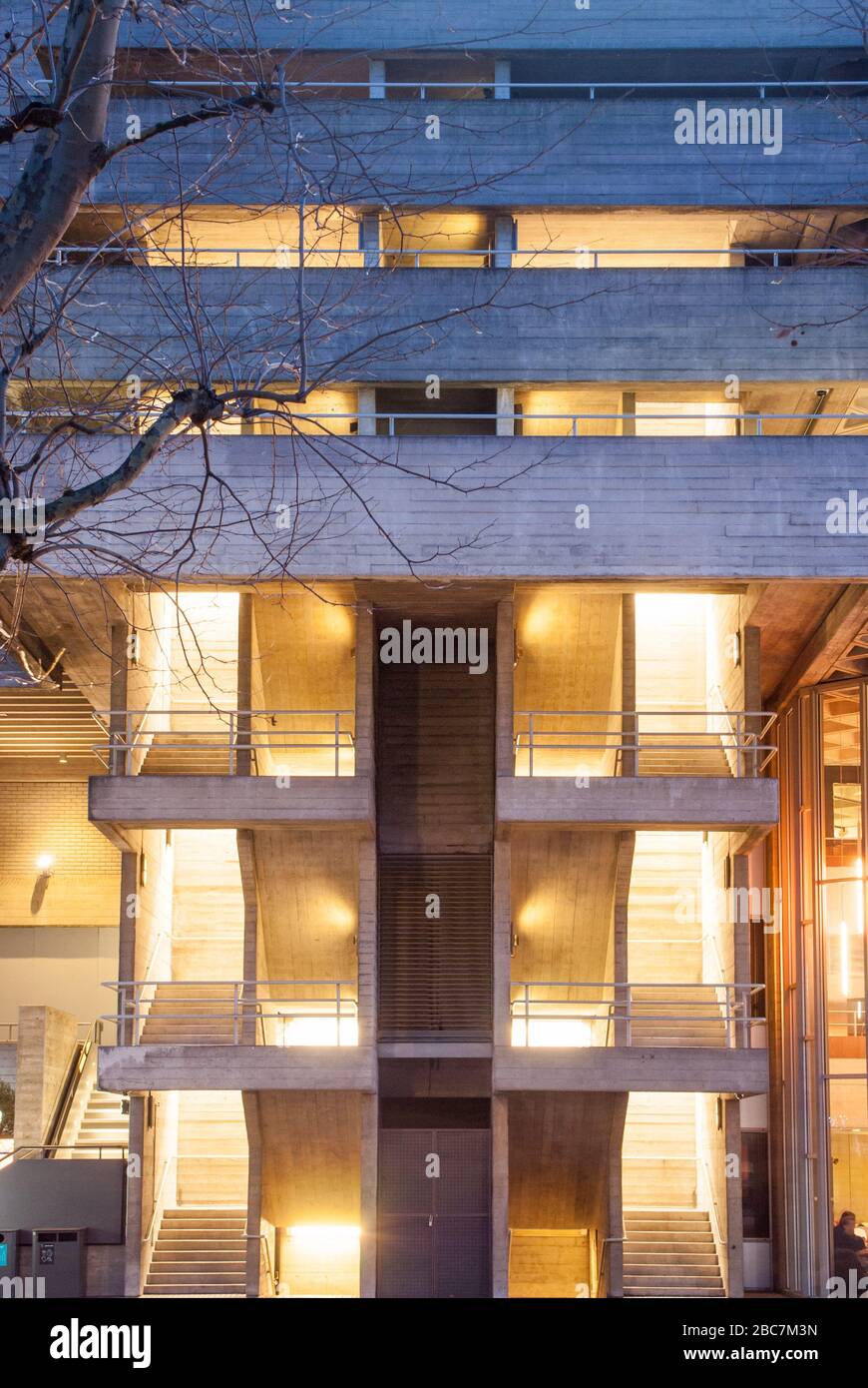 Royal National Theatre Denys Lasdun Reinforced