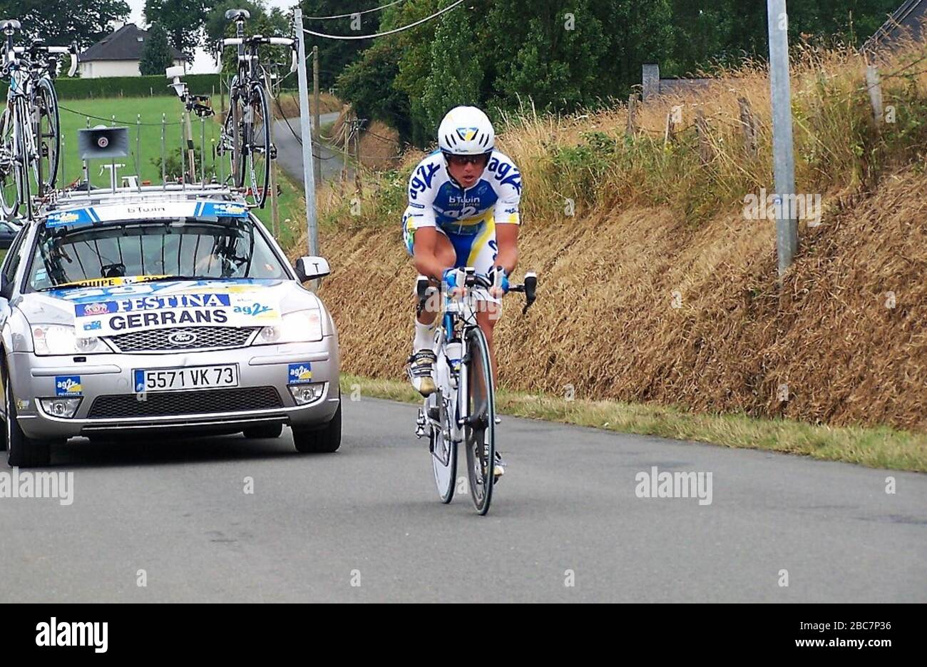 during the Tour de France 2006, cycling Stage 7 race,SaintGrégoire