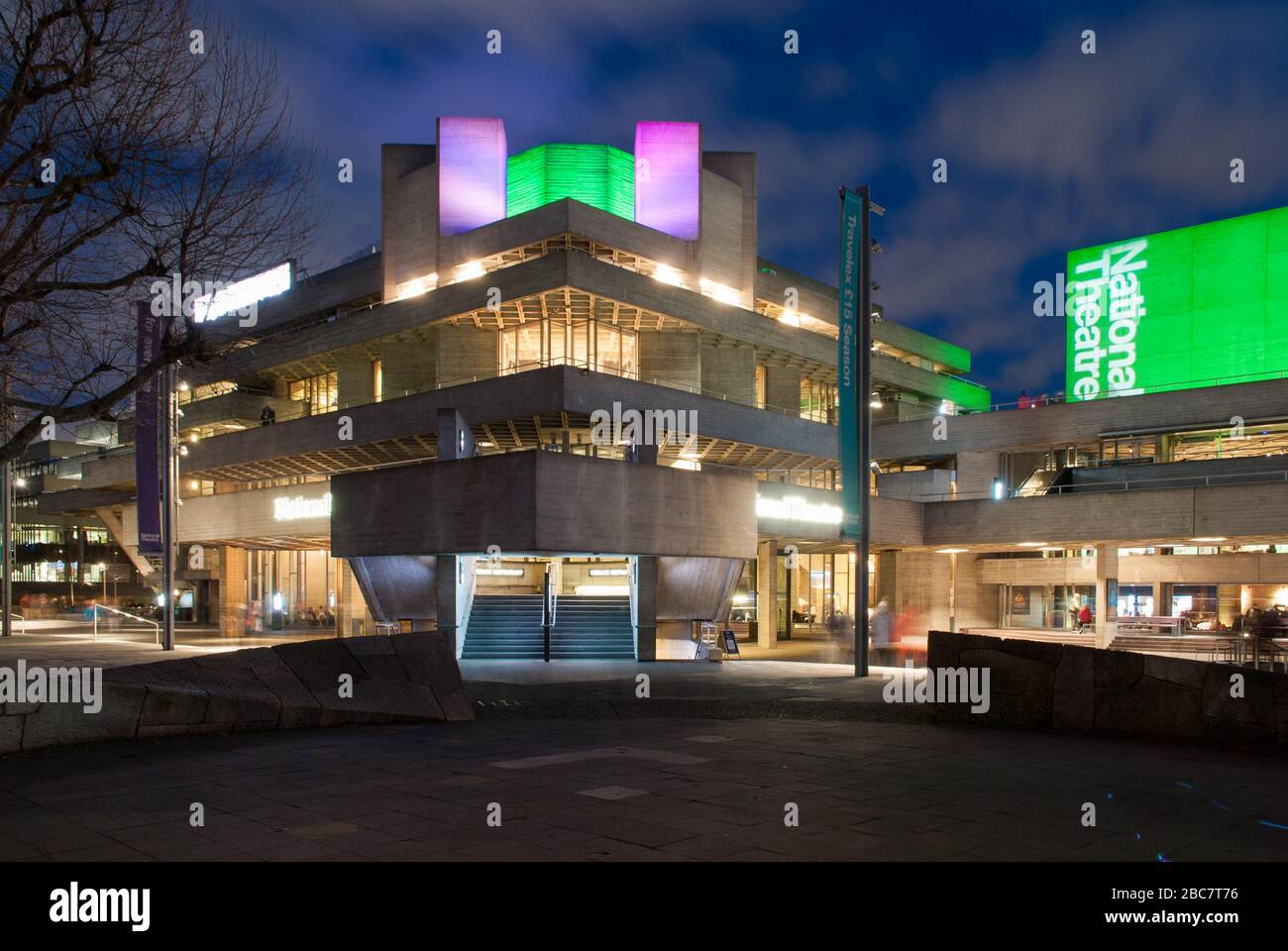 Royal National Theatre Denys Lasdun Reinforced