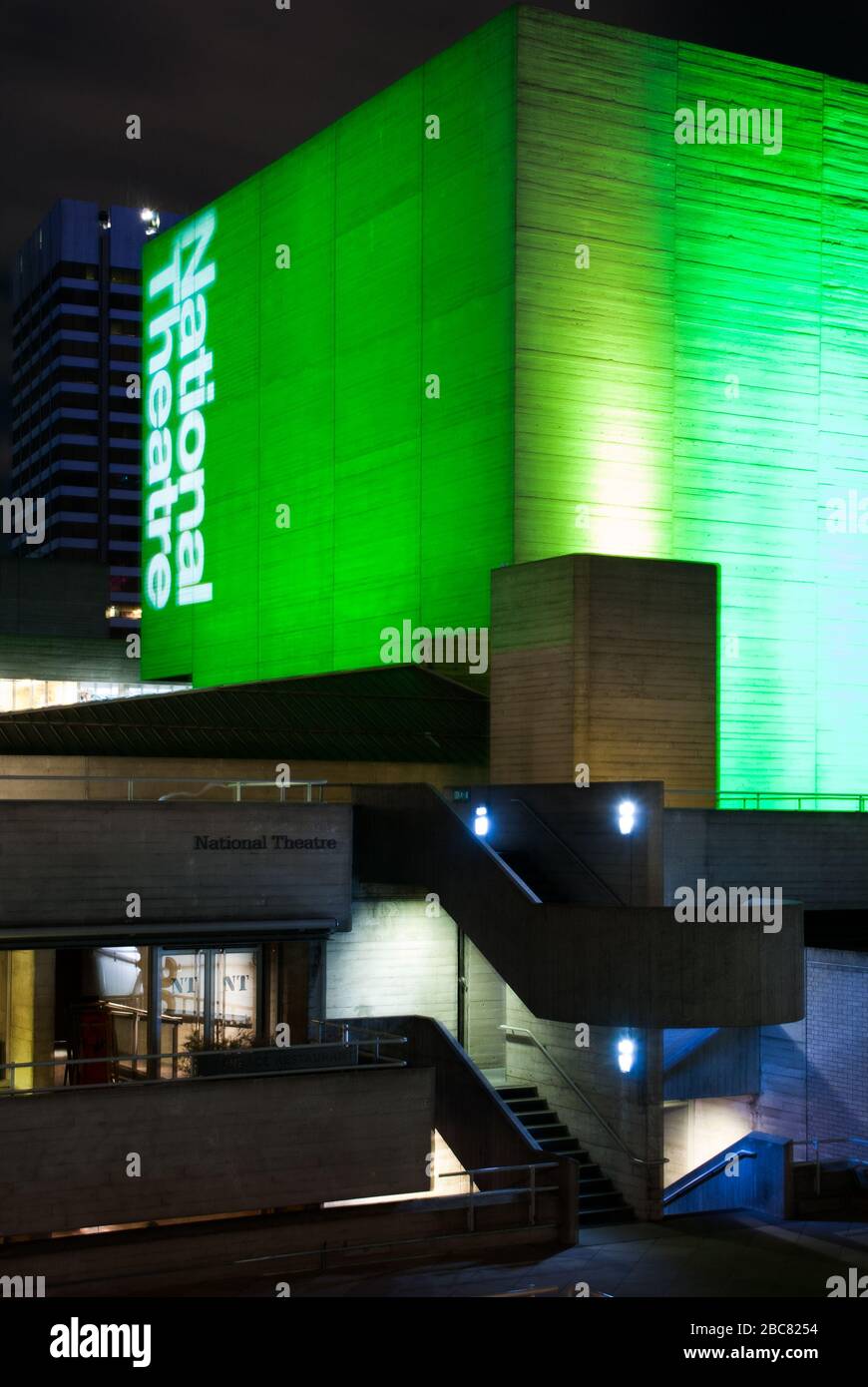 Royal National Theatre Denys Lasdun Reinforced