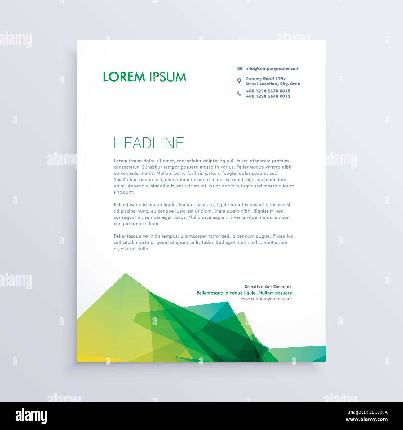 Letterhead Template High Resolution Stock Photography and Images Inside Photography Letterhead Templates