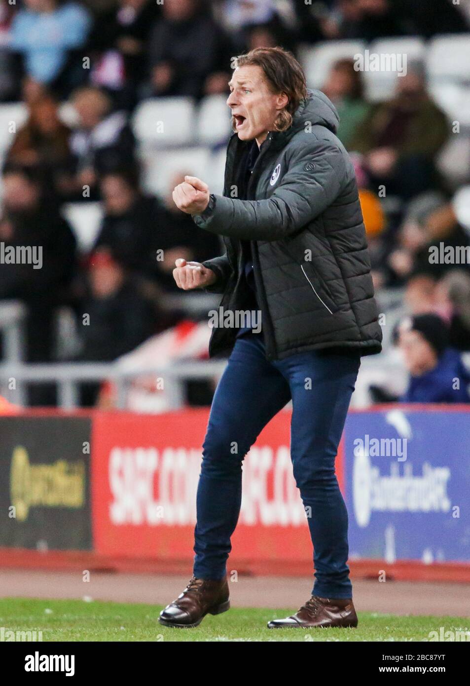 Manager Of Wycombe Wanderers Gareth Ainsworth Sunderland V Wycombe Wanderers Sky Bet League One Stadium Of Light Sunderland Uk 11th January 2020 Editorial Use Only Dataco Restrictions Apply Stock Photo Alamy