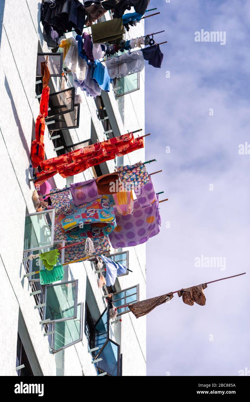 Laundry poles hires stock photography and images Alamy