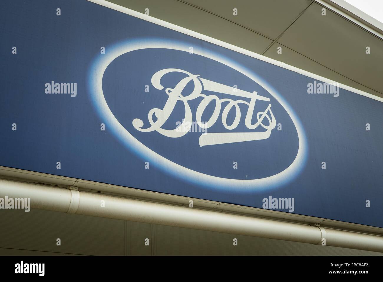 Boots logo london hi-res stock photography and images - Alamy