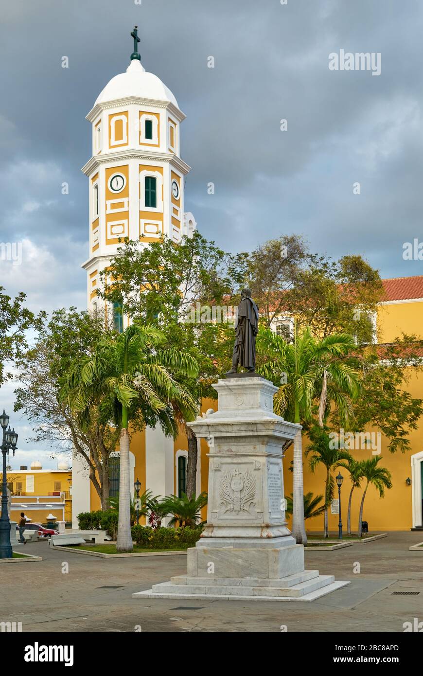 PLAZA BOLIVAR, historic city centre, Ciudad Bolivar, Venezuela, South America, America Stock Photo