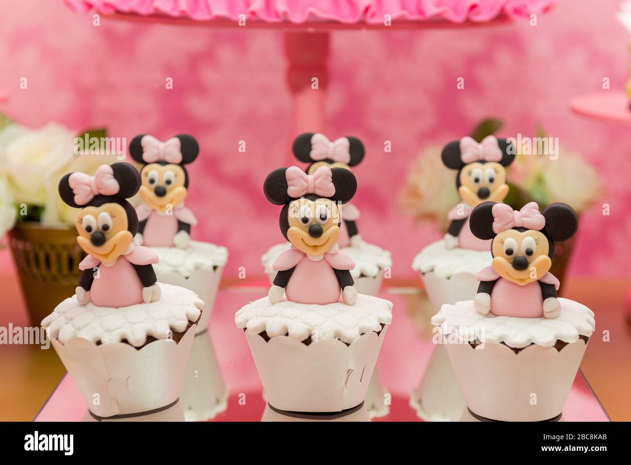 Florianopolis Brazil March 15 Sweet Table Decoration In Children S Party With Minnie Mouse Theme Reception For Birthday Party Decoration Stock Photo Alamy Florianopolis Brazil March 15 Sweet Table Decoration In Children S Party With Minnie Mouse Theme Reception For Birthday Party Decoration Stock Photo Alamy