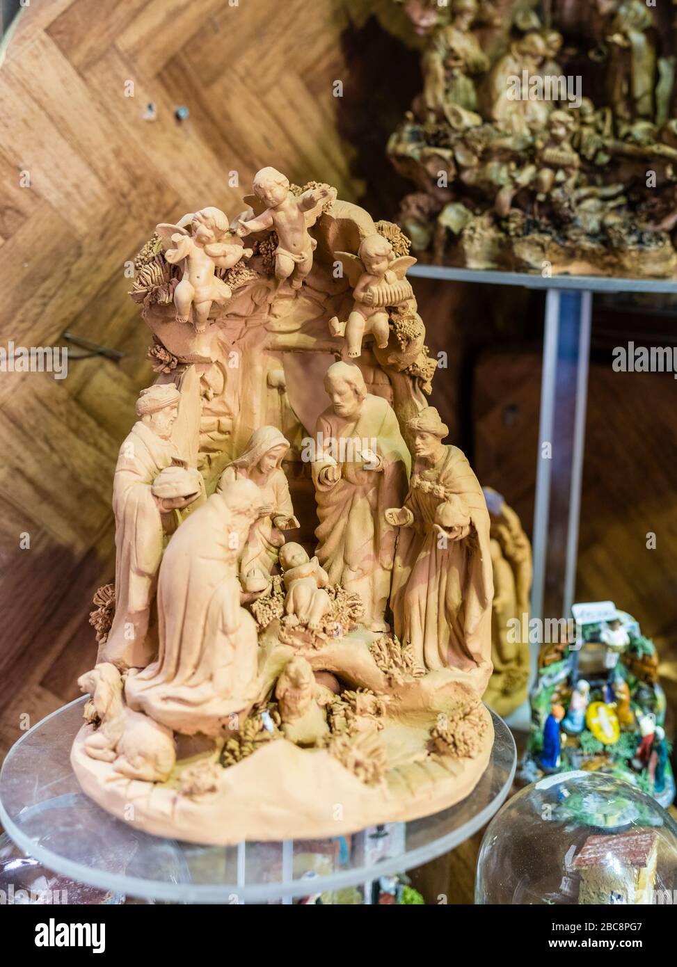 Nativity scene in Naples Stock Photo Alamy