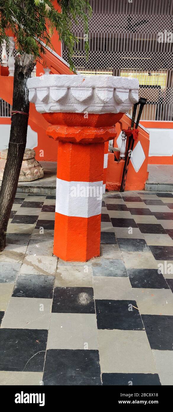 karmanghat Hanuman temple in Hyderabad Telangana Stock Photo Alamy