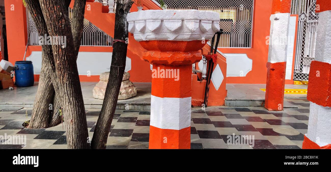 karmanghat Hanuman temple in Hyderabad Telangana Stock Photo Alamy