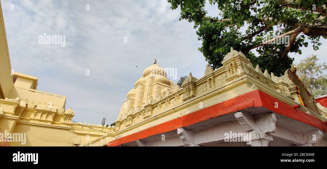 karmanghat Jagannath temple in Hyderabad Telangana Stock Photo