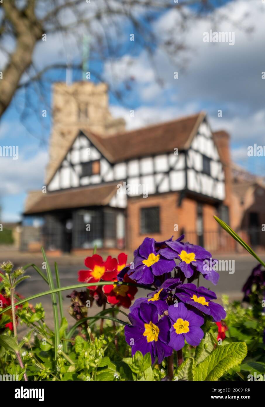 Pinner Parish Church in the High Street, Pinner, Middlesex UK, with