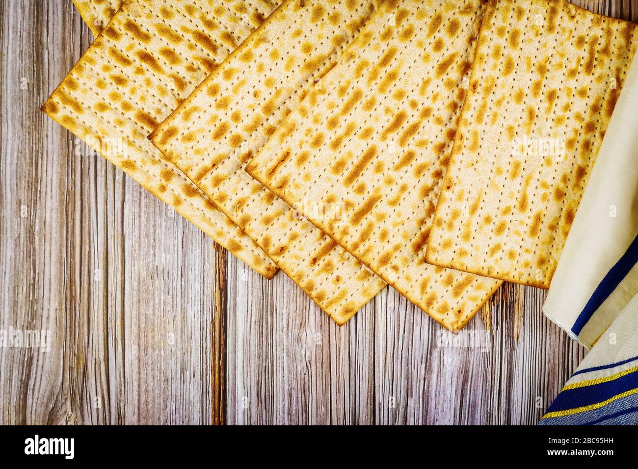 Matzoh holiday celebration passover jewish with matzoh Stock Photo