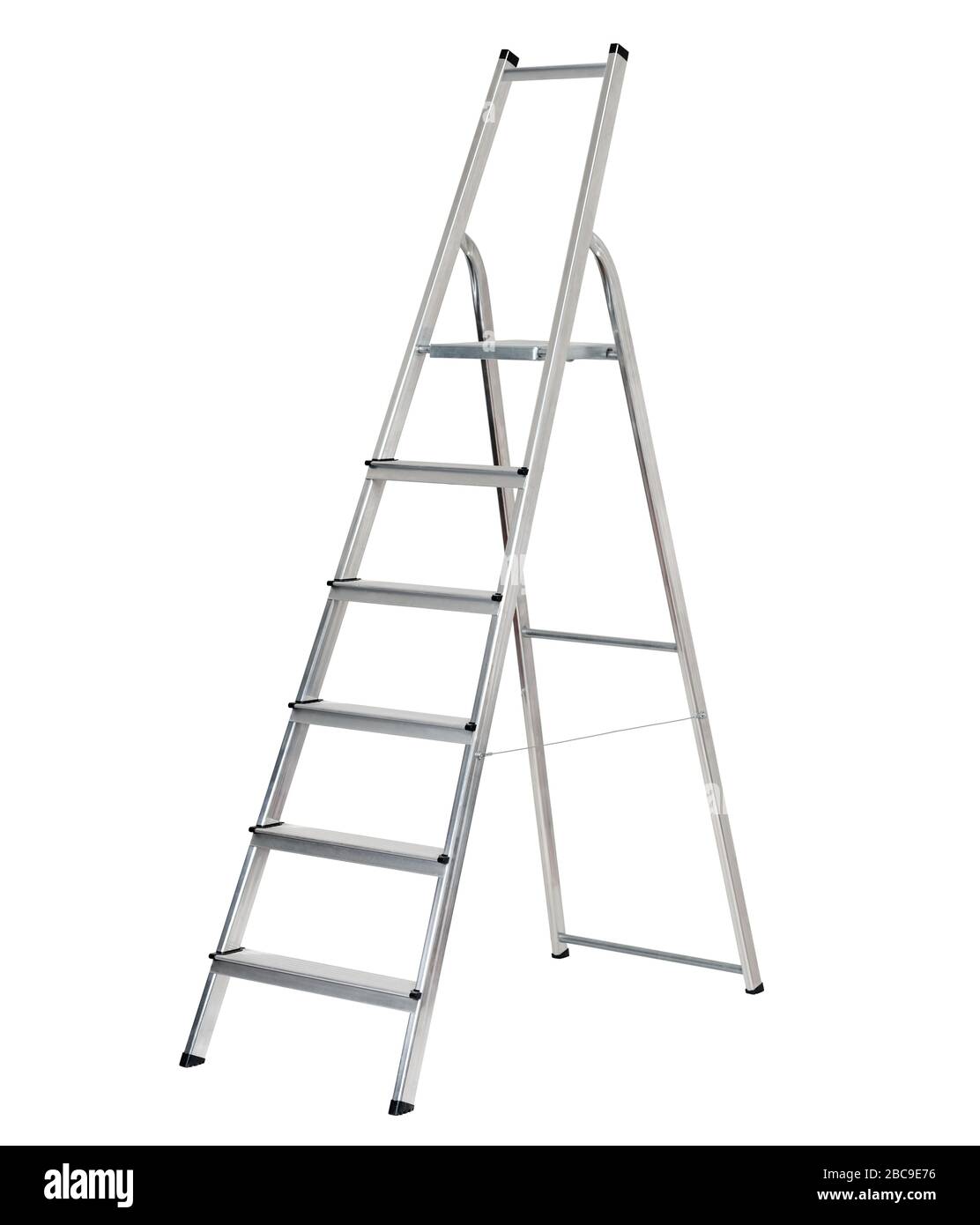 Aluminium folding step ladder Stock Photo Alamy
