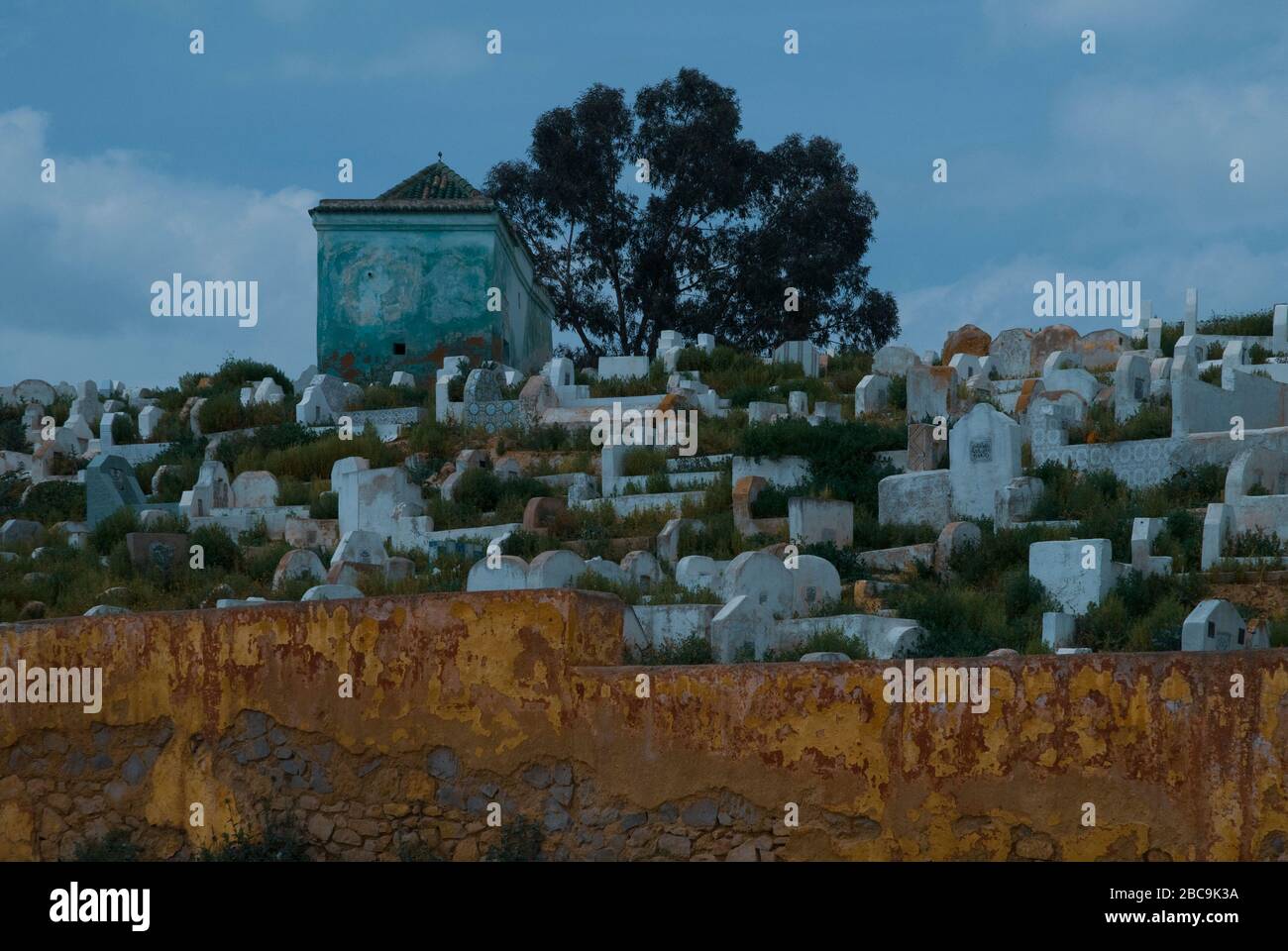 Bab Mahrouk cemetery Fes Morocco Stock Photo Alamy