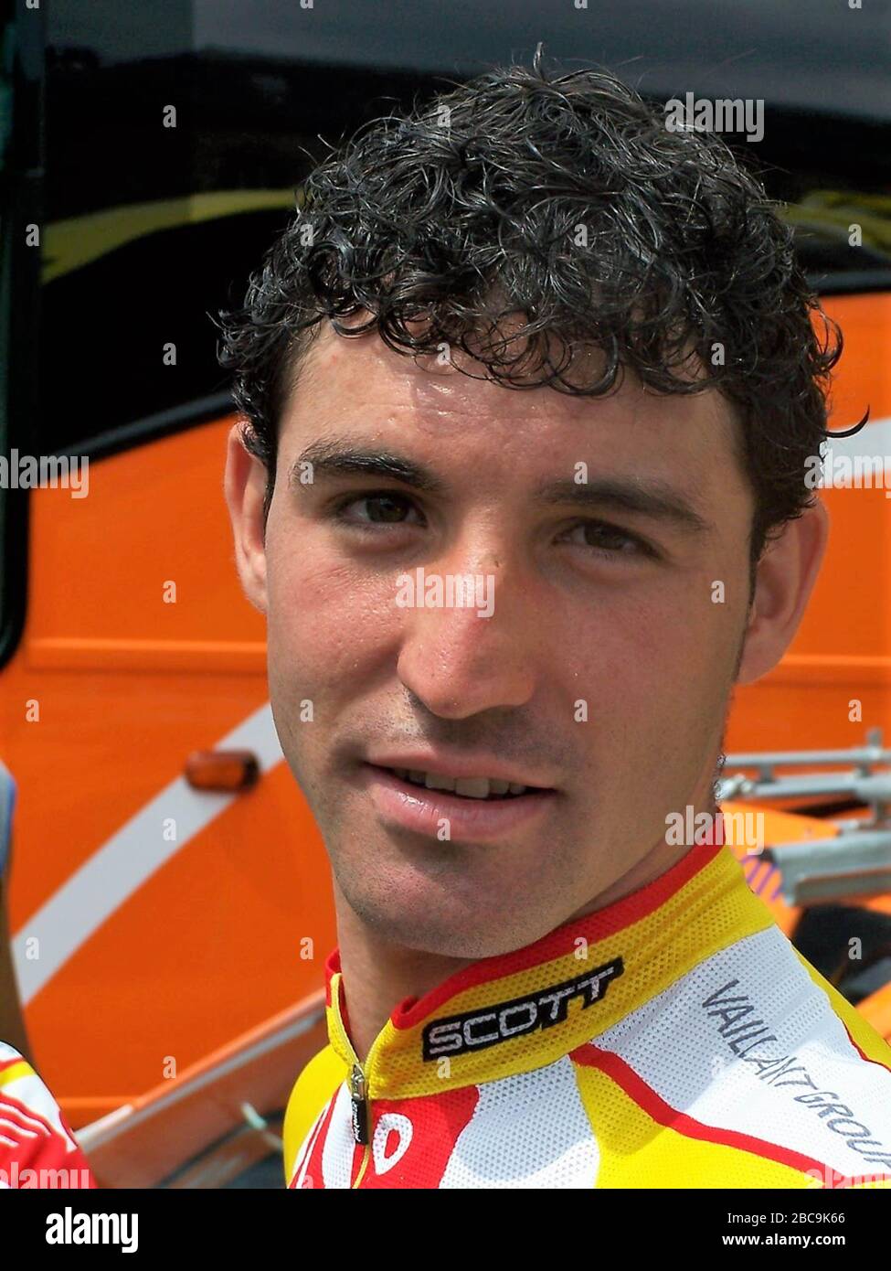 SANTINI Maillot Vélo Blanc Authentic Haut De Gamme Meilleur Jeune Tour De France 2023