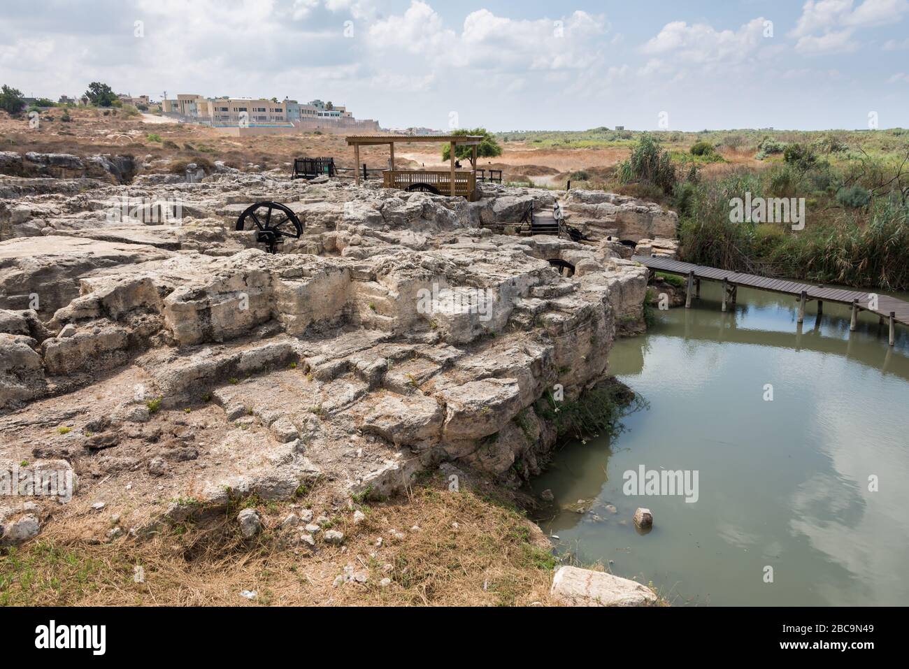 Taninim Stream Nature Reserve in Northern Israel Stock Photo