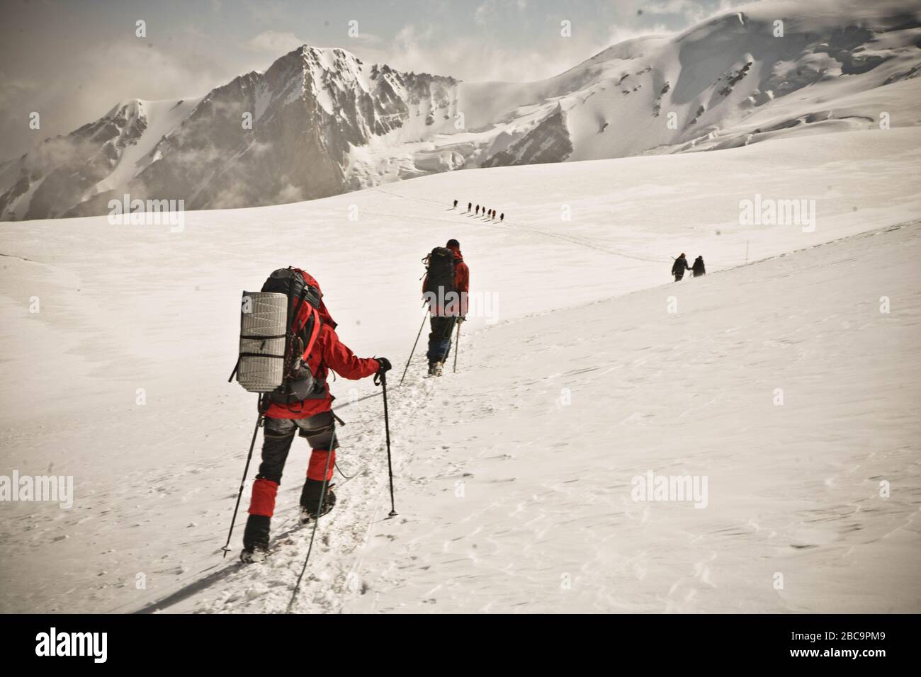 The Trans-Alay Range. Pamir Mountain System. Climbing expedition ...