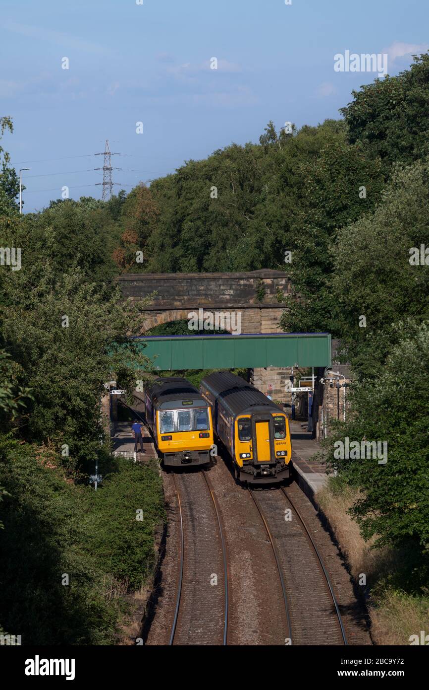 Northern rail / Northern Trains class 142 pacer 142029 and class 156