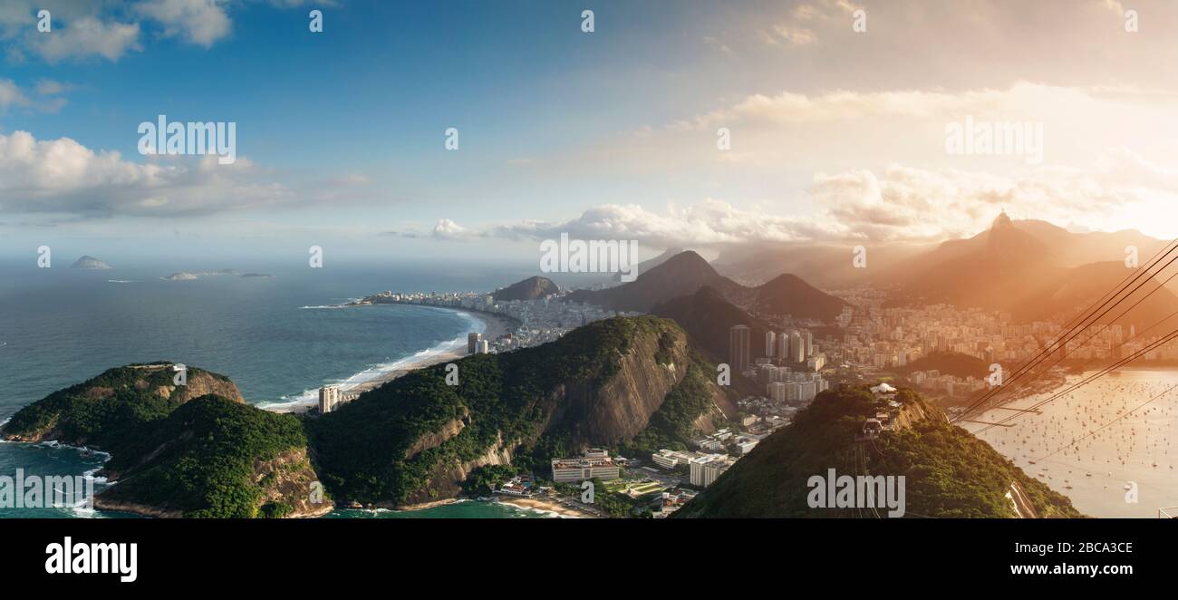 Aerial view of rio de janeiro hi-res stock photography and images - Alamy