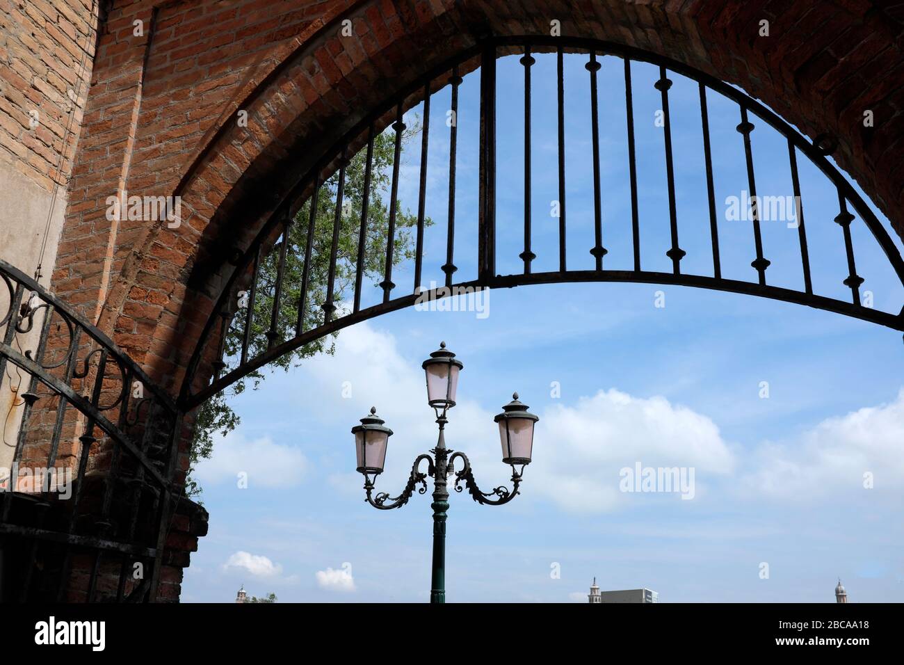 Giudecca Island off Venice Stock Photo