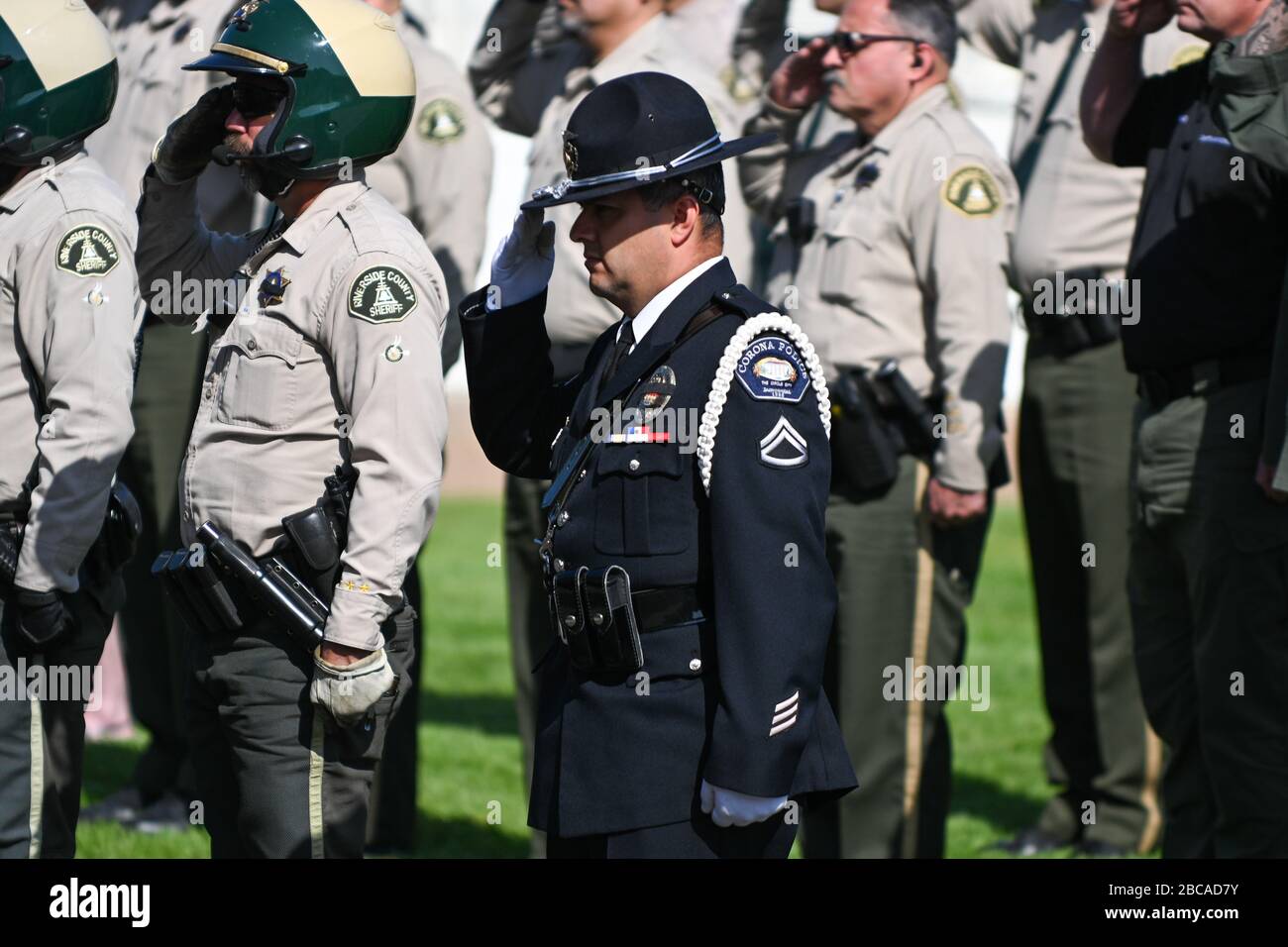Riverside, United States. 03rd Apr, 2020. Riverside County Sheriffs