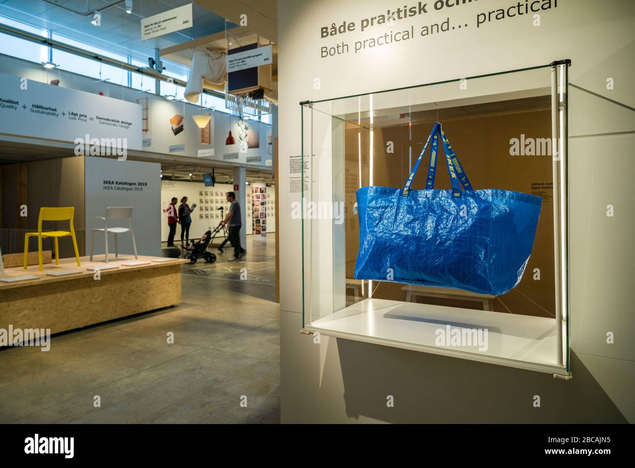 Sweden, Smaland, Almhult, site of the first IKEA store built in Sweden, IKEA  Museum, interior gallery Stock Photo - Alamy