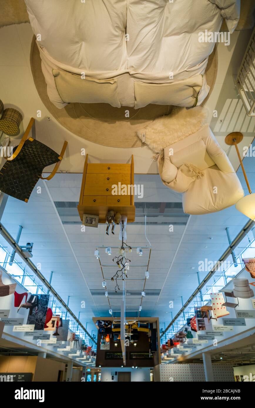 Sweden, Smaland, Almhult, site of the first IKEA store built in Sweden