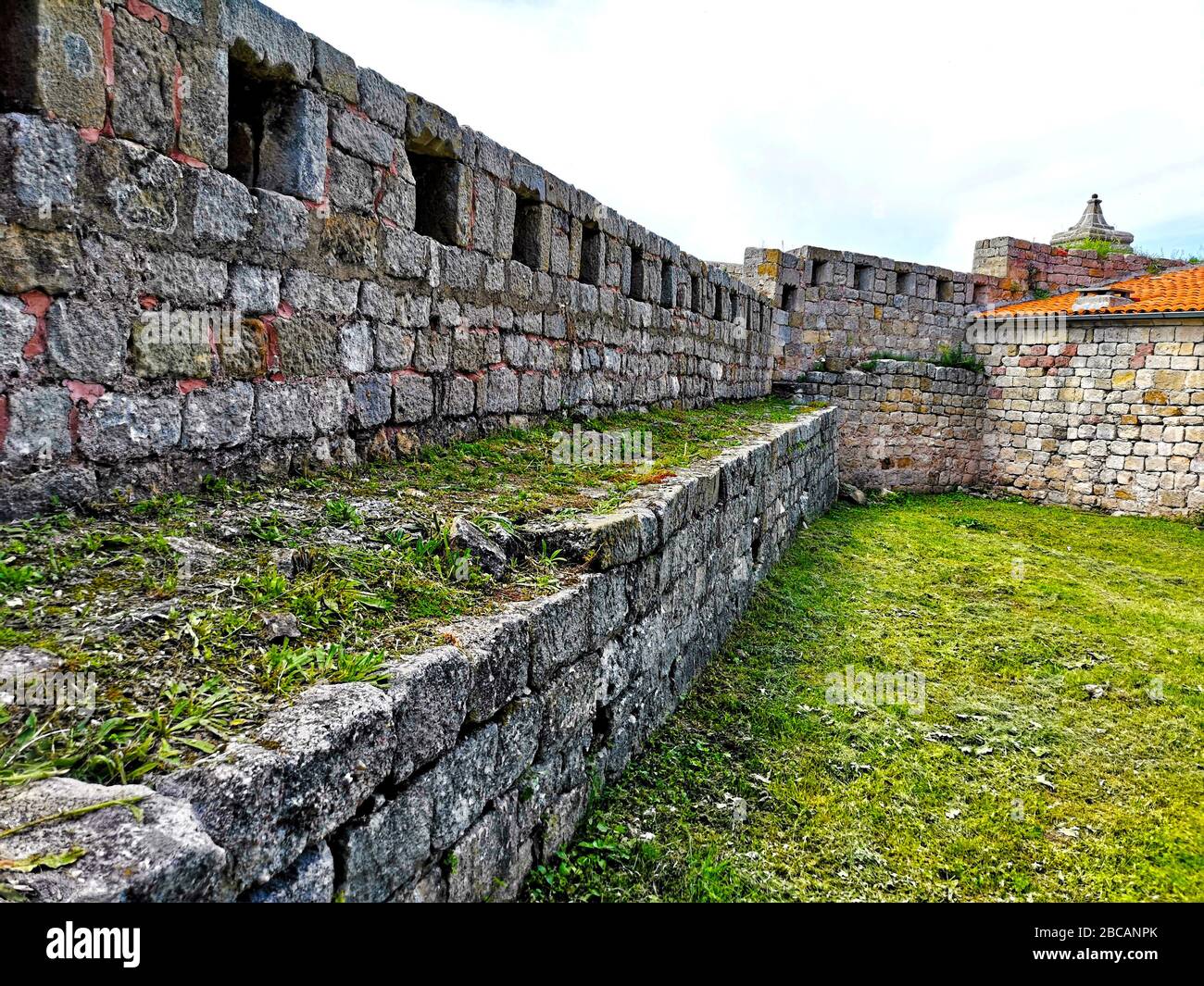 Ancient walls of the Kaleto Fortress, Bulgaria Stock Photo - Alamy