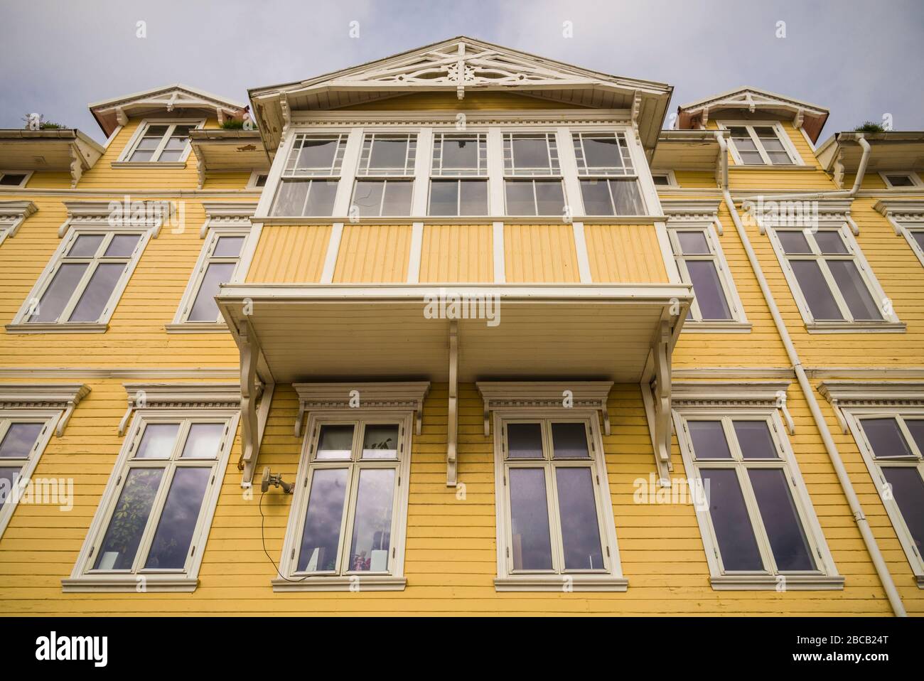 Sweden, Bohuslan, Stromstad, town building detail Stock Photo Alamy