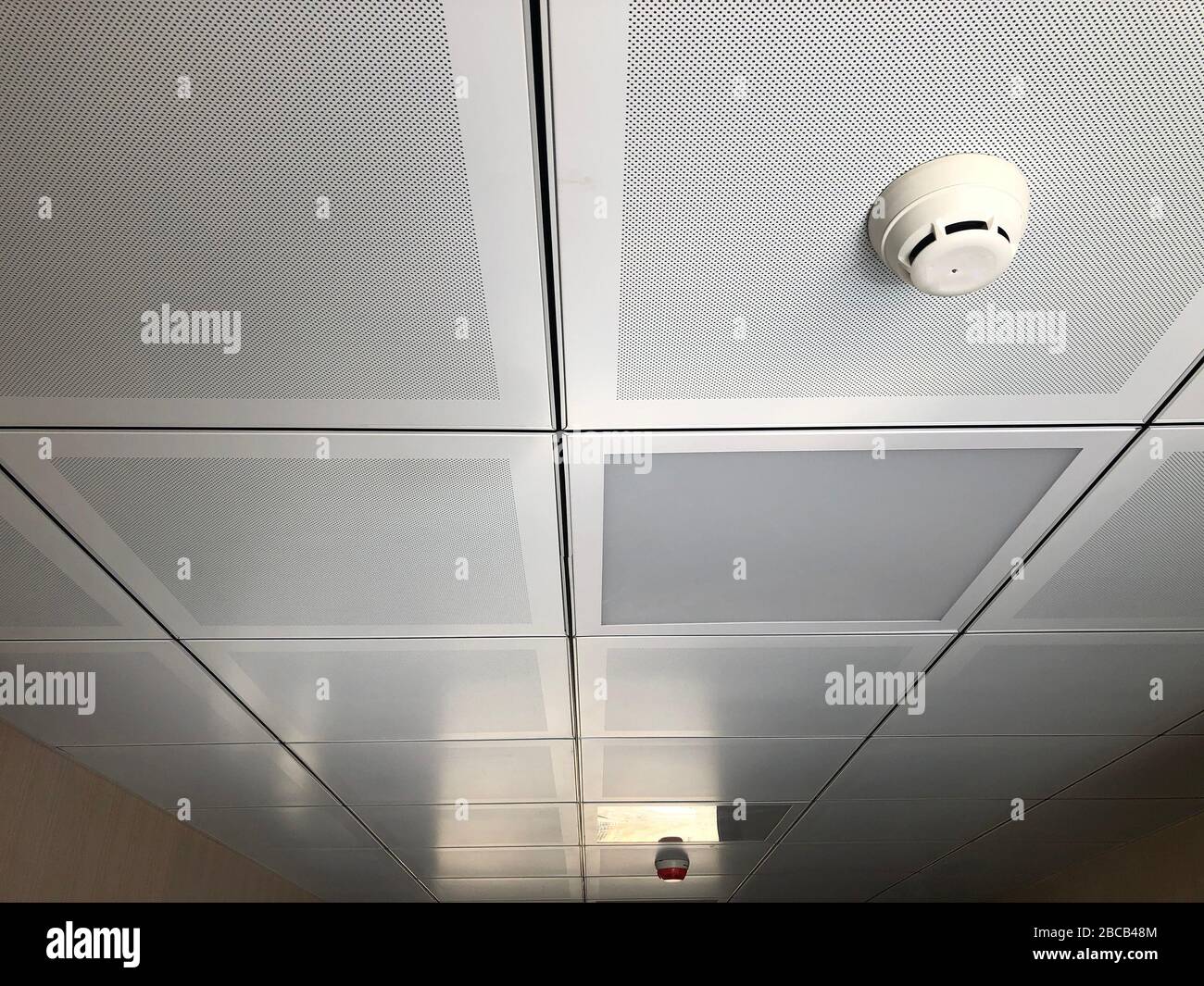 Smoke Detector On Ceiling