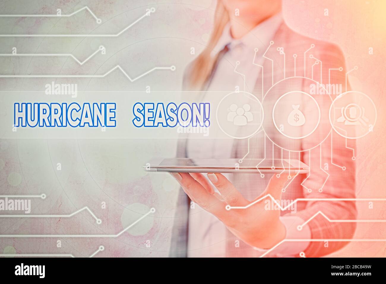Conceptual hand writing showing Hurricane Season. Concept meaning time ...