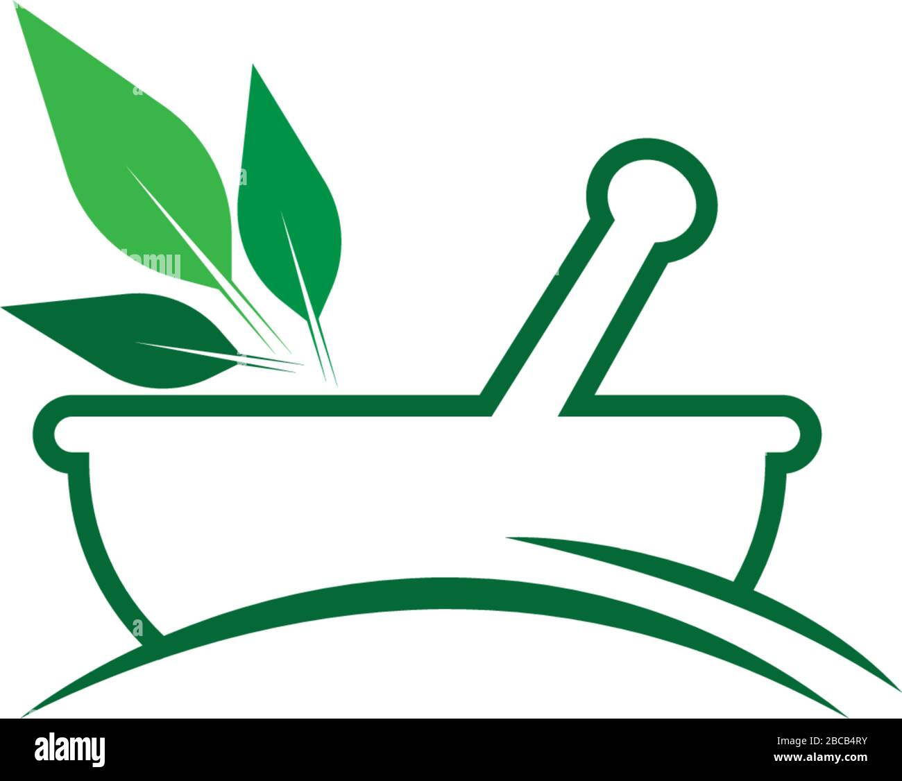 Herbal logo hi-res stock photography and images - Alamy