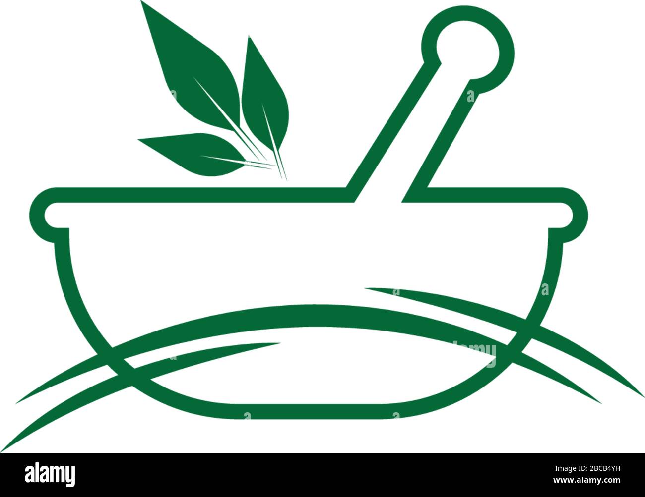 Medical Herbal Logo Vector illustration Stock Vector Image & Art - Alamy