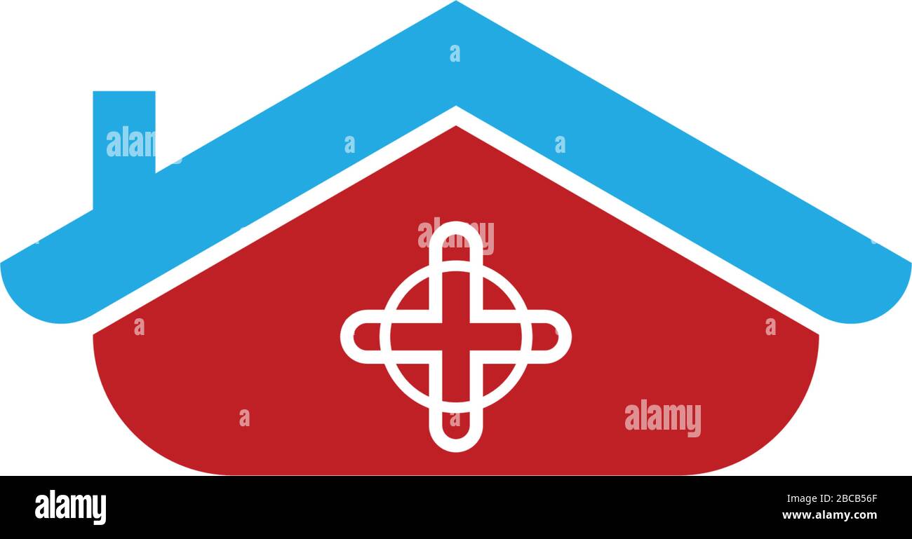 Cross Medical Logo template vector illustration design Stock Vector