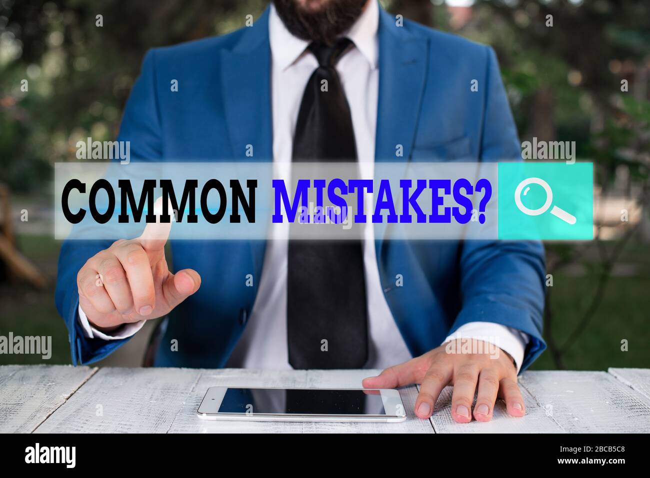 Writing note showing Common Mistakes question. Business concept for ...