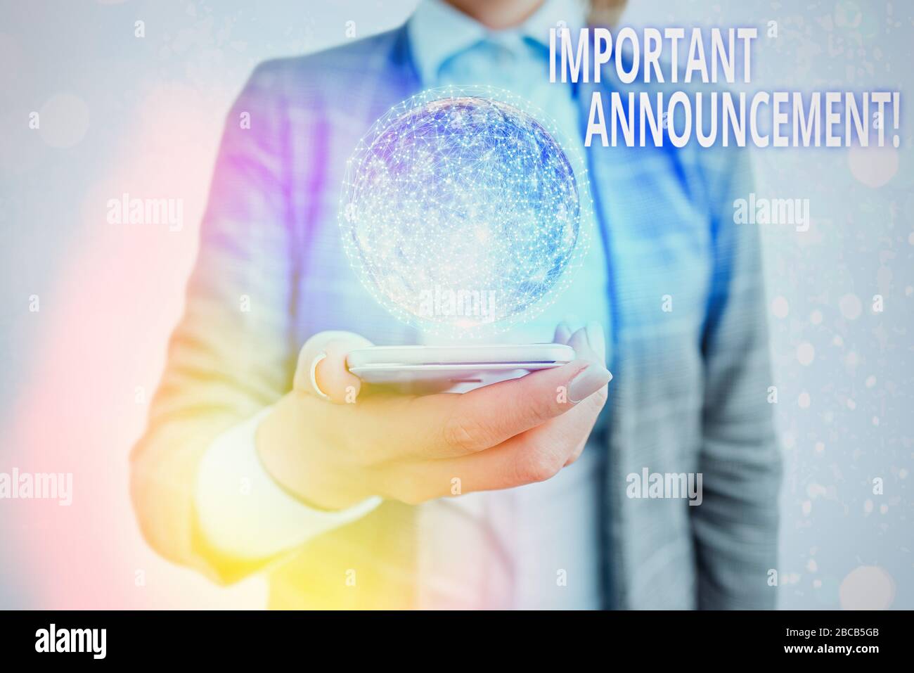 Conceptual hand writing showing Important Announcement. Concept meaning