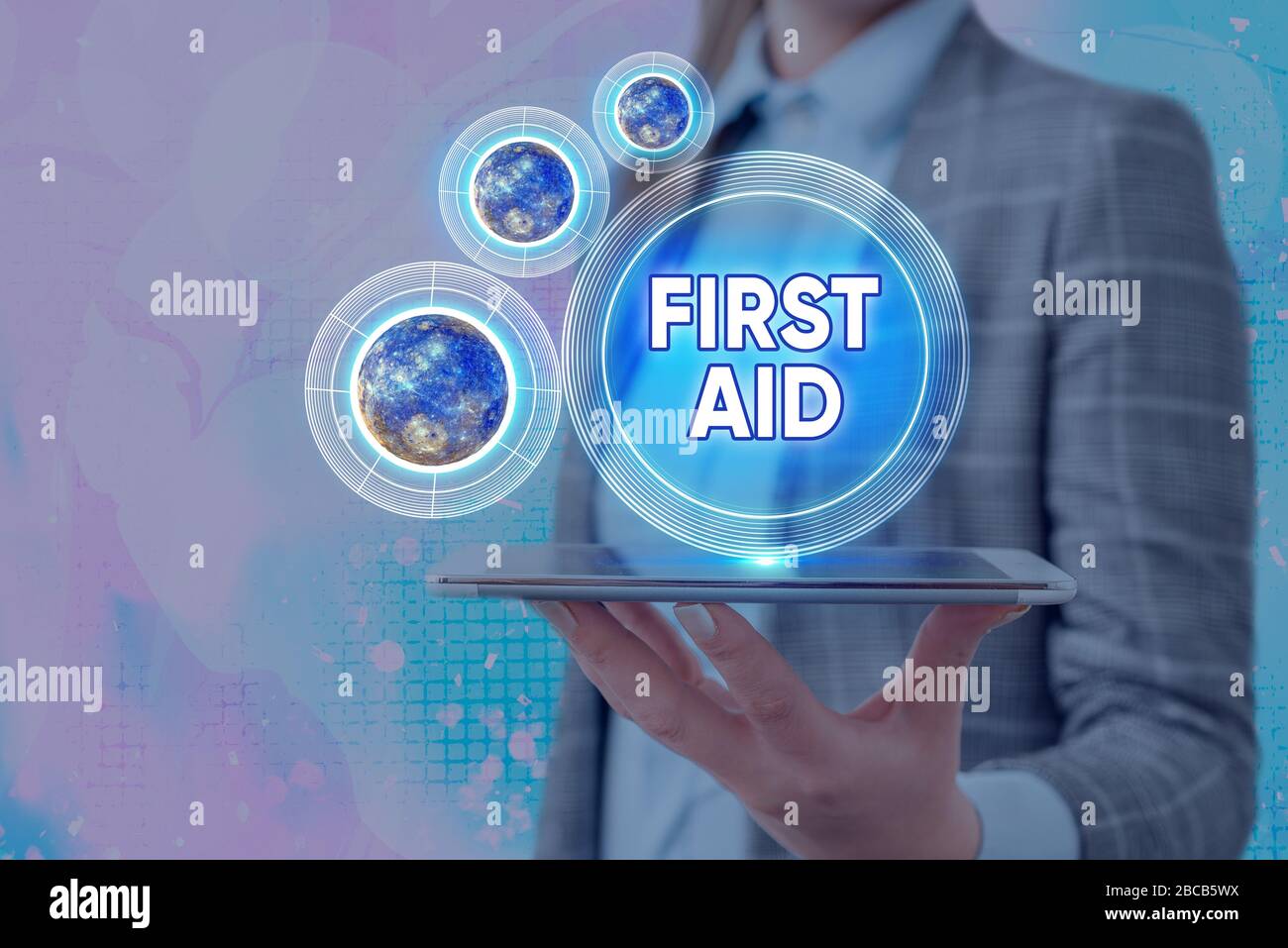 First Aid Writing Image Conceptual hand writing showing First Aid. Concept meaning Practise of ...