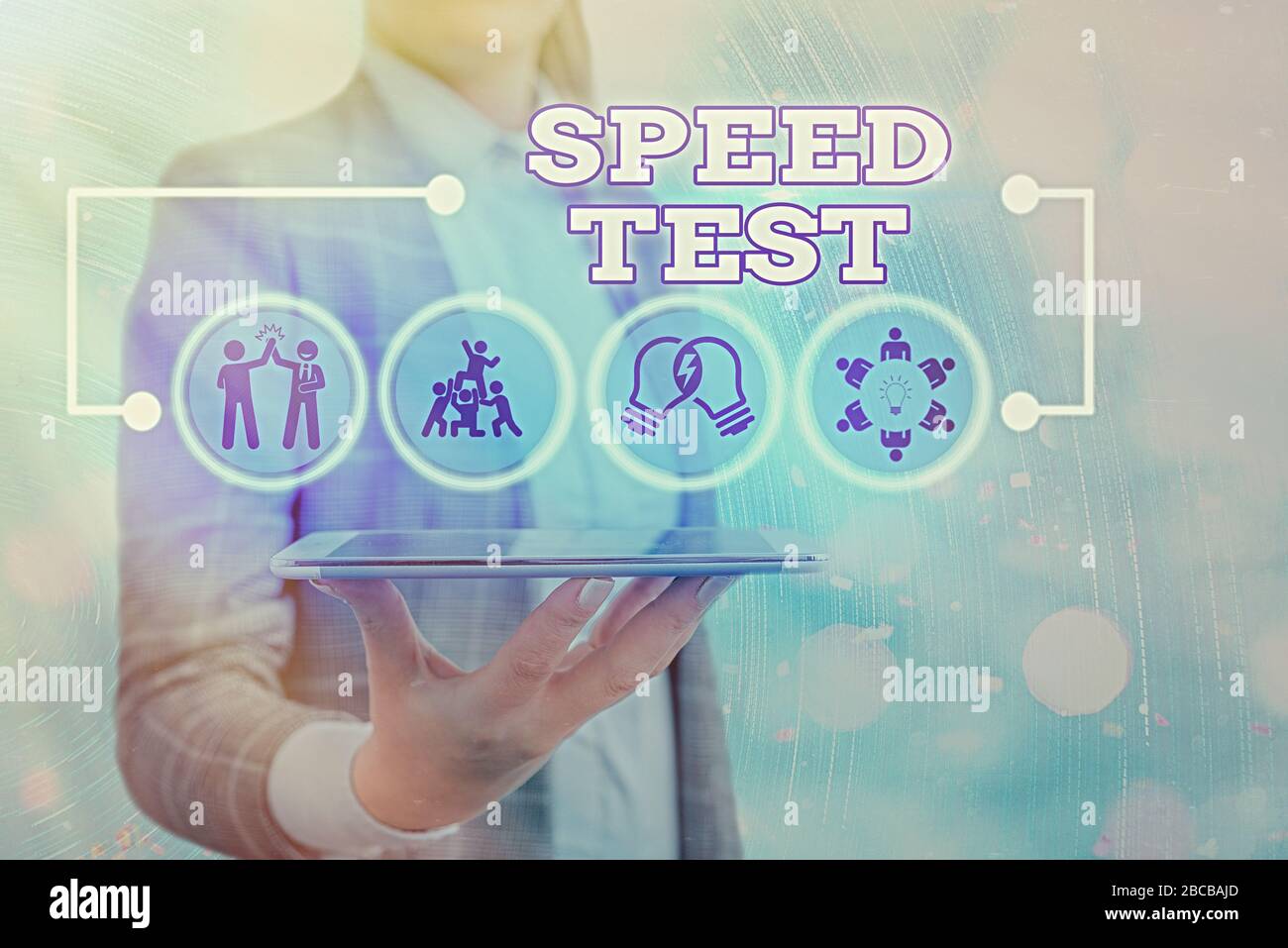 Conceptual hand writing showing Speed Test. Concept meaning ...