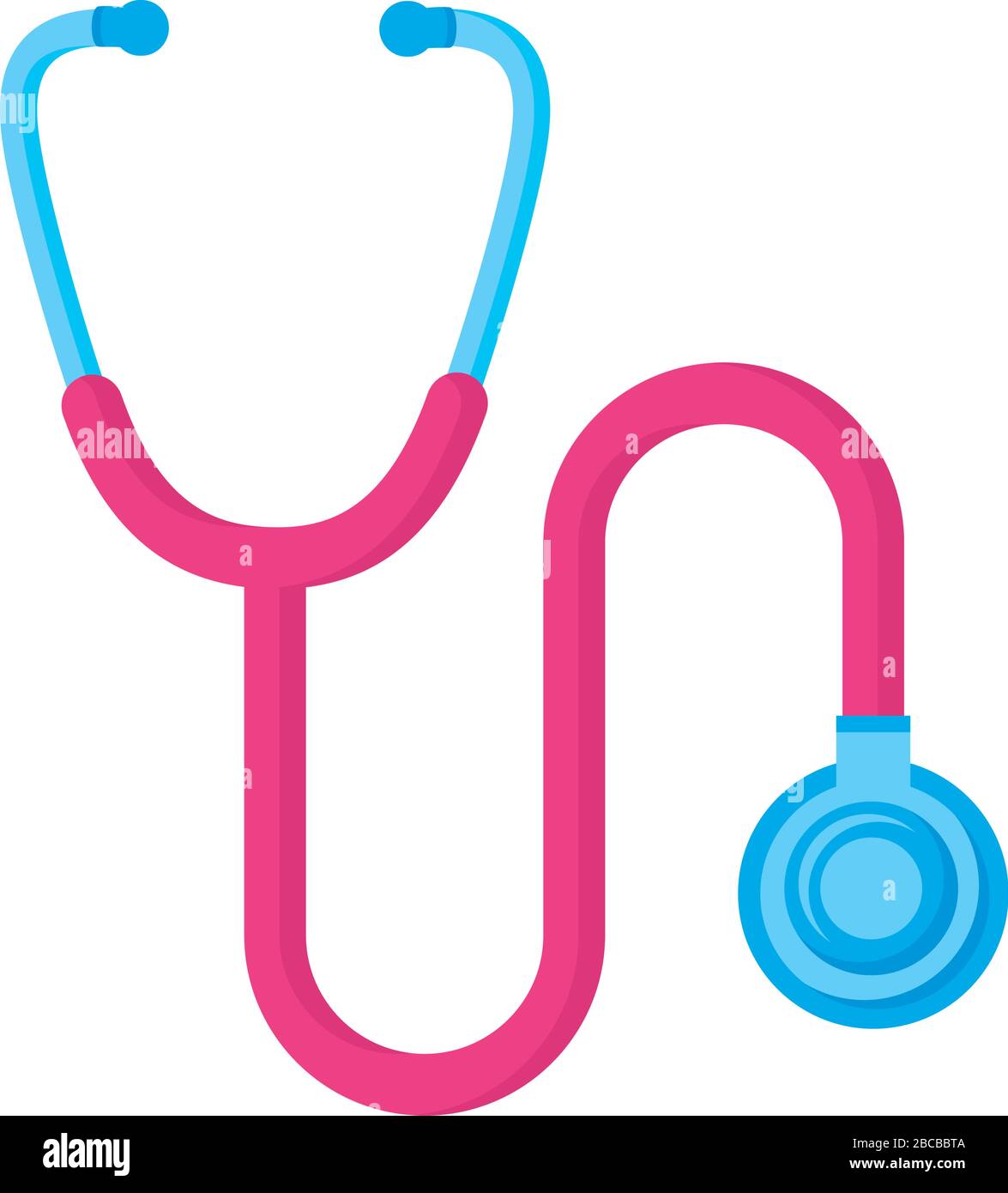 medical stethoscope tool detailed style icon Stock Vector Image & Art ...