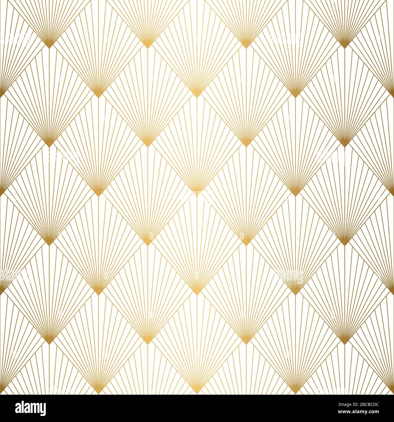 Art Deco pattern. Seamless white and gold background. Wedding decoration  Stock Vector Image & Art - Alamy