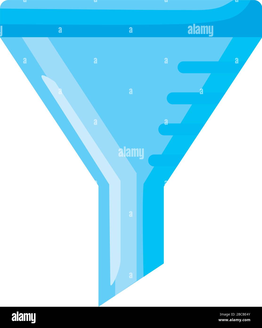 laboratory funnel detailed style icon Stock Vector Image & Art - Alamy